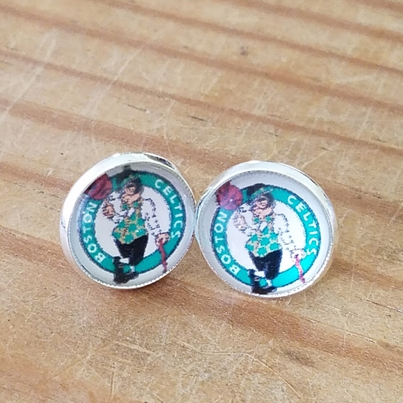 Jewelry - Boston Celtics earrings NBA